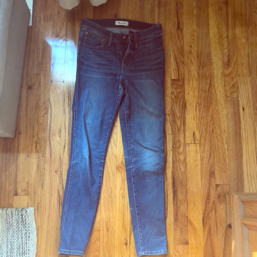 Madewell high rise skinny jeans